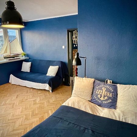 Super Apartament Blue Scisle Centrum Dwie Linie Metra Netflix Wifi 300 Mbs Panorama Miasta Warszawa Exteriör bild